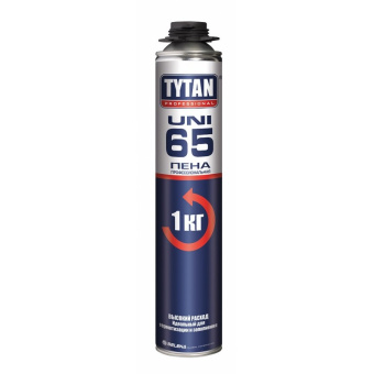 МОНТАЖНАЯ ПЕНА "TYTAN  professional 65 UNI"