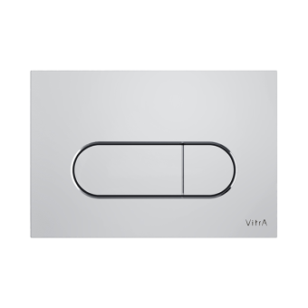 VITRA 740-2280 Панель смыва Poot Round,хром