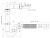 Сифон для раковины АНИ Пласт DB5025 1 1/4 дюйма 32 мм без выпуска с гибкой трубой 32х32/40 мм