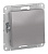 Переключатель проходной 1-кл. AtlasDesign алюм. SE ATN000361