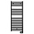 Полотенцесушитель электр. Zehnder Aura PBEBZ-120-50/MQ RAL9005 matt (9205)