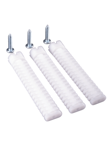 Клавиша смыва АНИ Пласт WPG1300G для инсталляции белая глянцевая круглая (старый артикул WP1300)