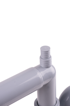 Cифон для мойки АНИ Пласт F серия F5320 1 1/2 дюйма 40 мм смещенный с отводом для стиральной машины без выпуска