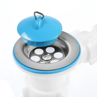 Сифон для ванны АНИ Пласт Варяг C6255 1 1/2 дюйма 40 мм регулируемый с гибкой трубой 40х50 мм