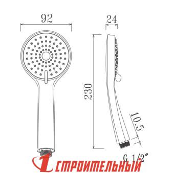 Смеситель для ванны с длинным изливом CASTILLA 07221CS