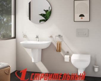 VITRA 740-2280 Панель смыва Poot Round,хром
