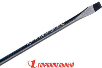 Отвёртка POINT, SL5 х 200 мм, CR-V, двухкомпонентная рукоятка