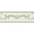 Бордюр Visconti turguoise бирюзовый 03 8.5х25 (20шт)