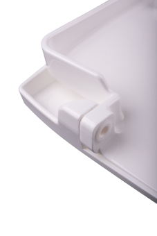 Сиденье для унитаза АНИ Пласт WS0300 из полипропилена с пластиковым креплением