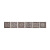 Бордюр GRAZIA MOCCA NEFERTITI 40,5х6,2 (39 шт)