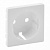 Valena LIFE Бел Накладка розетки с/з